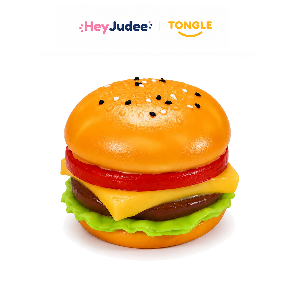 HeyJudee x Tongle Crunchy Hamburger Squishy