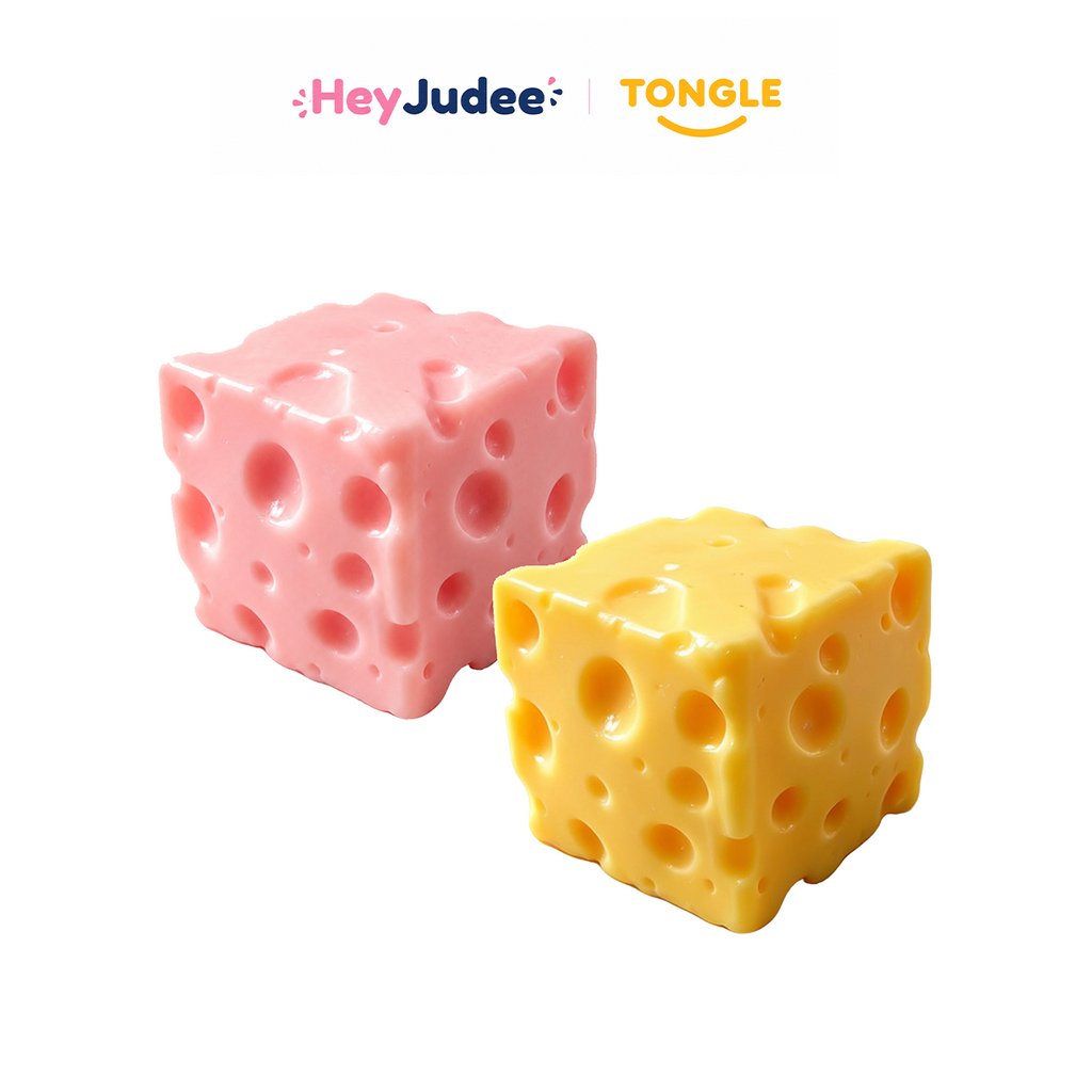 HeyJudee x Tongle Coconut Oil Cheese Squishy