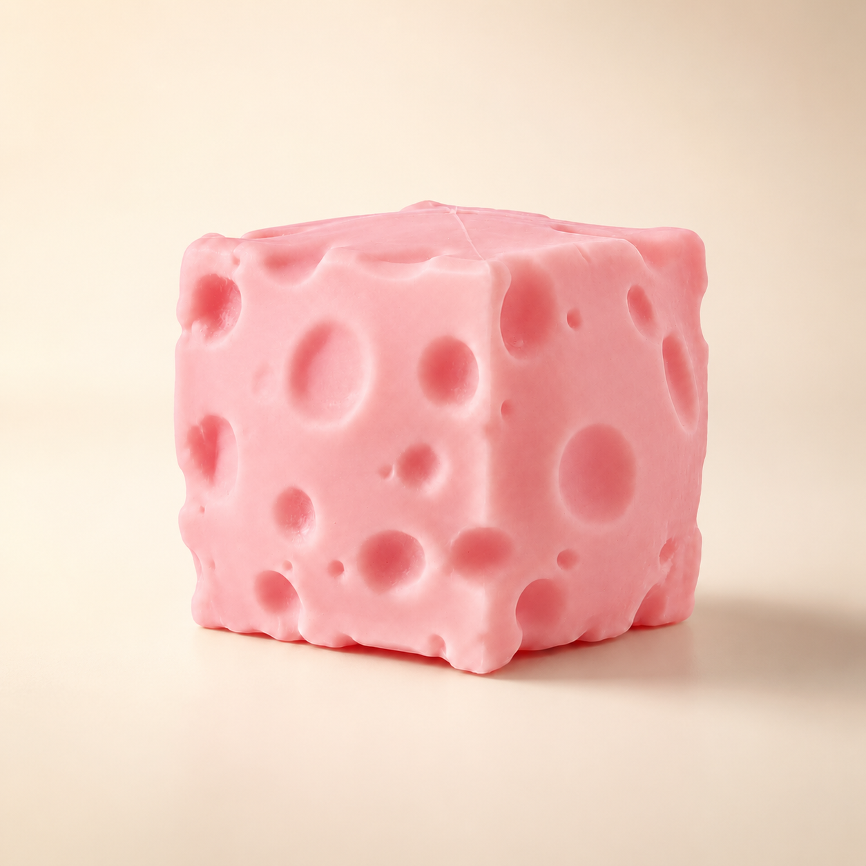 HeyJudee x Tongle Cheese Squishy Pink