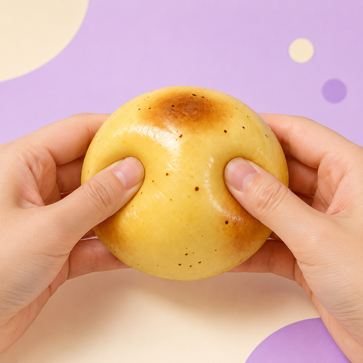 HeyJudee x Tongle Golden Baked Potato Squishy