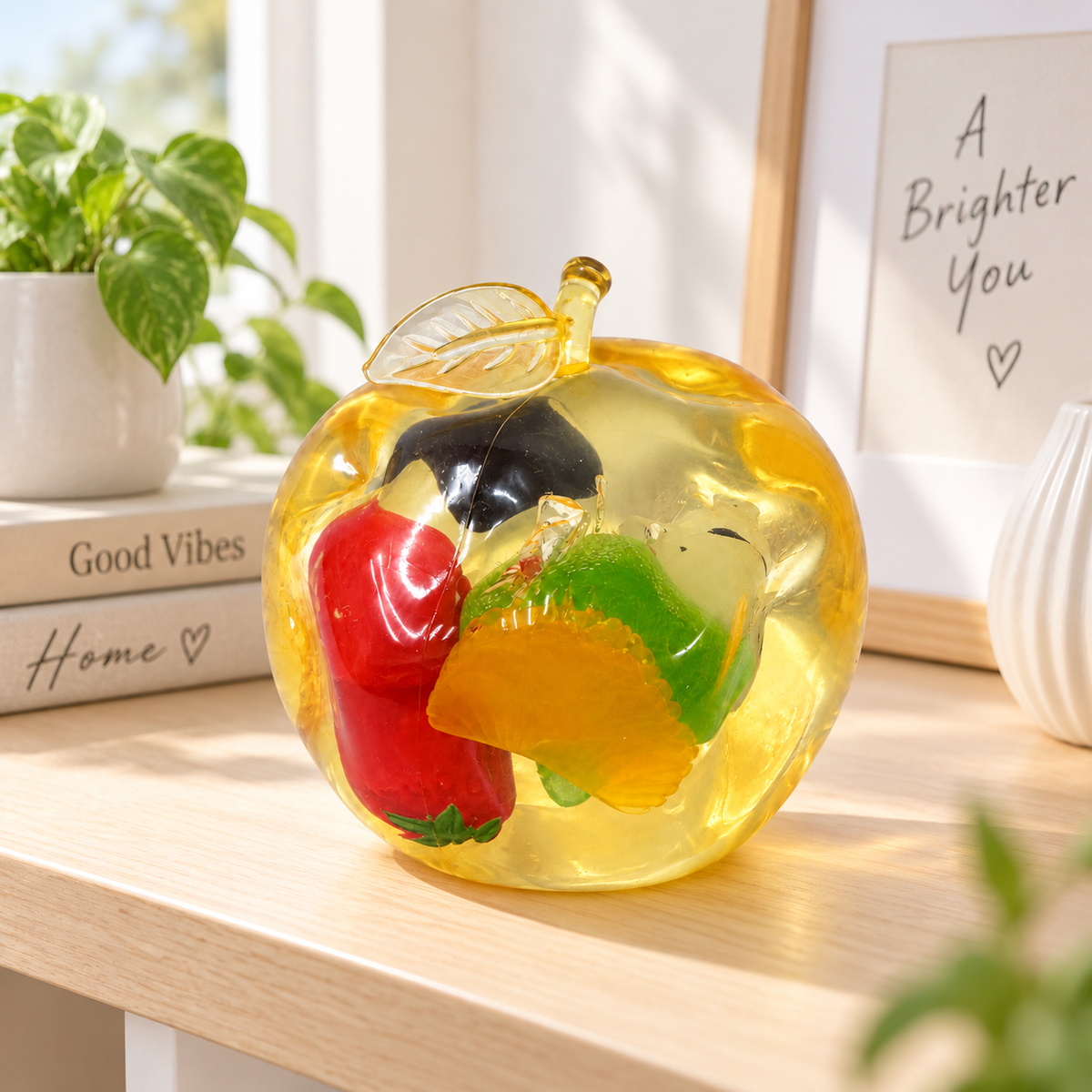 HeyJudee x Tongle Fruit Apple Squishy