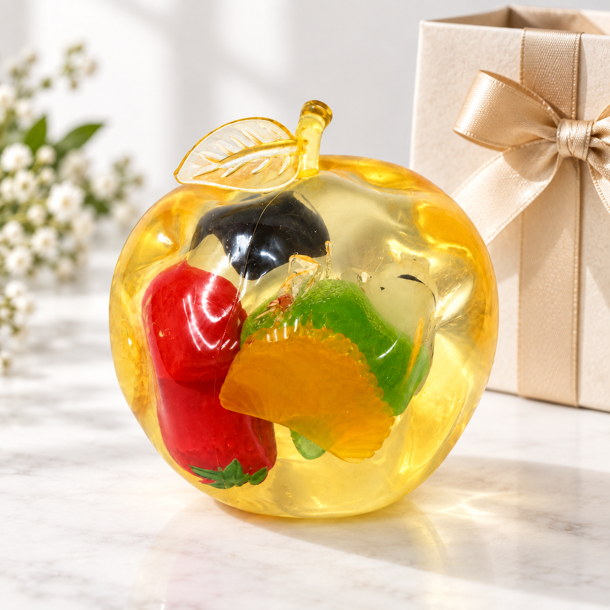 HeyJudee x Tongle Fruit Apple Squishy