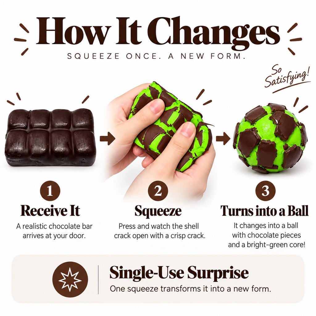 HeyJudee x Tongle Chocolate Crust Squishy