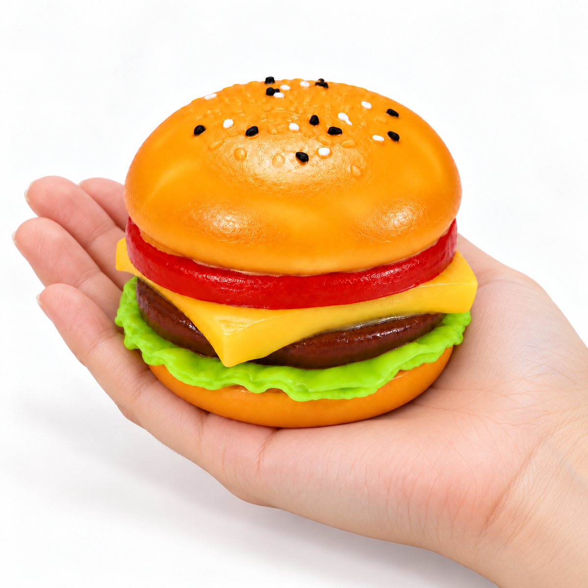 HeyJudee x Tongle Crunchy Hamburger Squishy