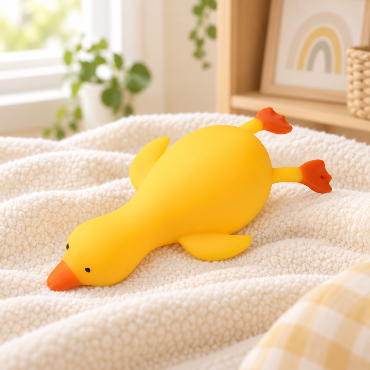 HeyJudee x Tongle Jumbo Duck Squishy Toy