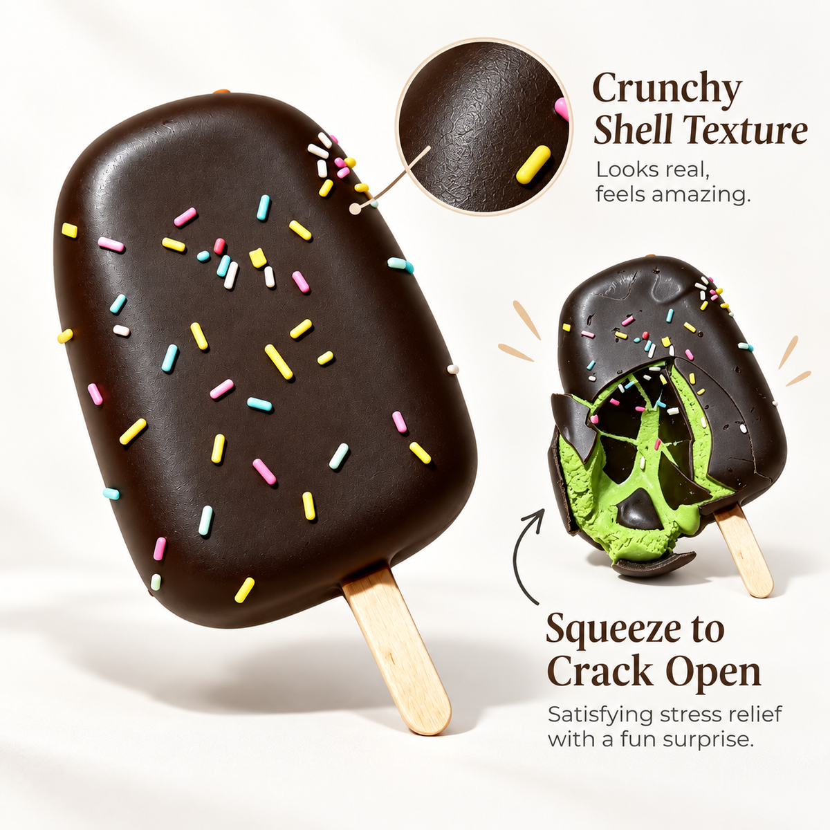 HeyJudee x Tongle Ice Cream Crust Squishy