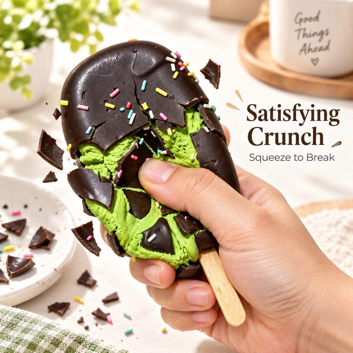 HeyJudee x Tongle Ice Cream Crust Squishy