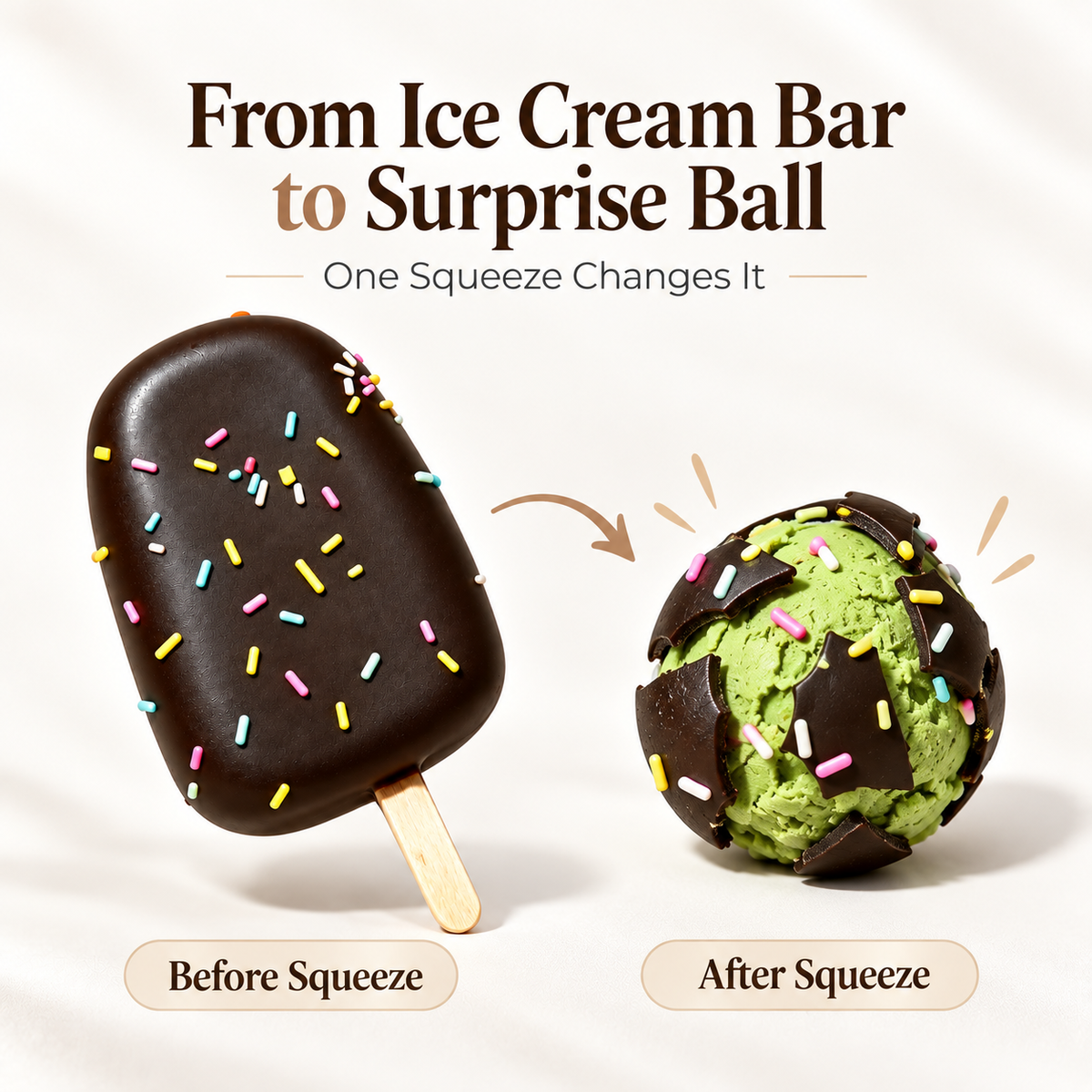 HeyJudee x Tongle Ice Cream Crust Squishy