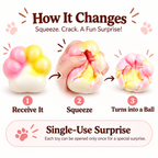 HeyJudee x Tongle  Cat Claw Crust Squishy