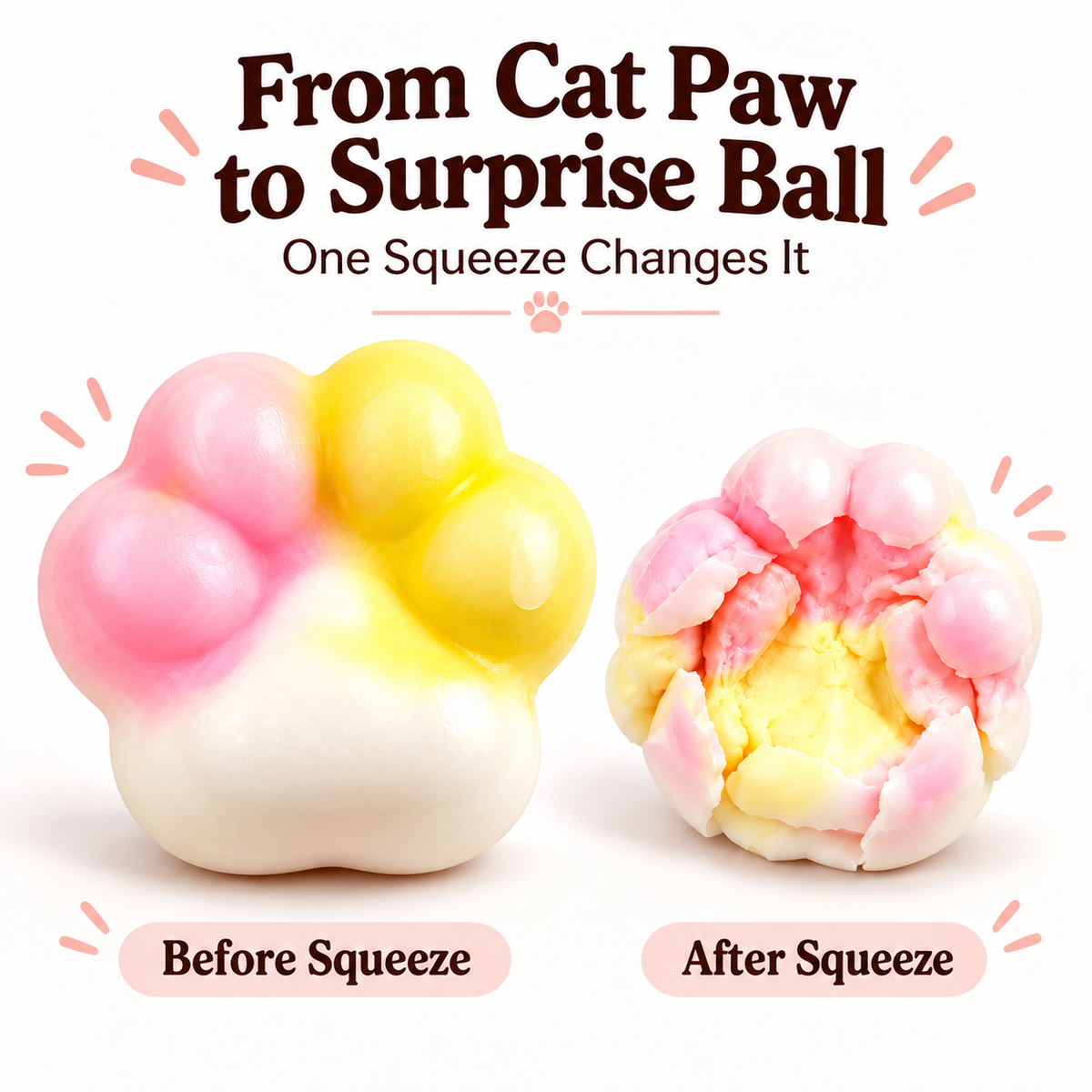 HeyJudee x Tongle  Cat Claw Crust Squishy