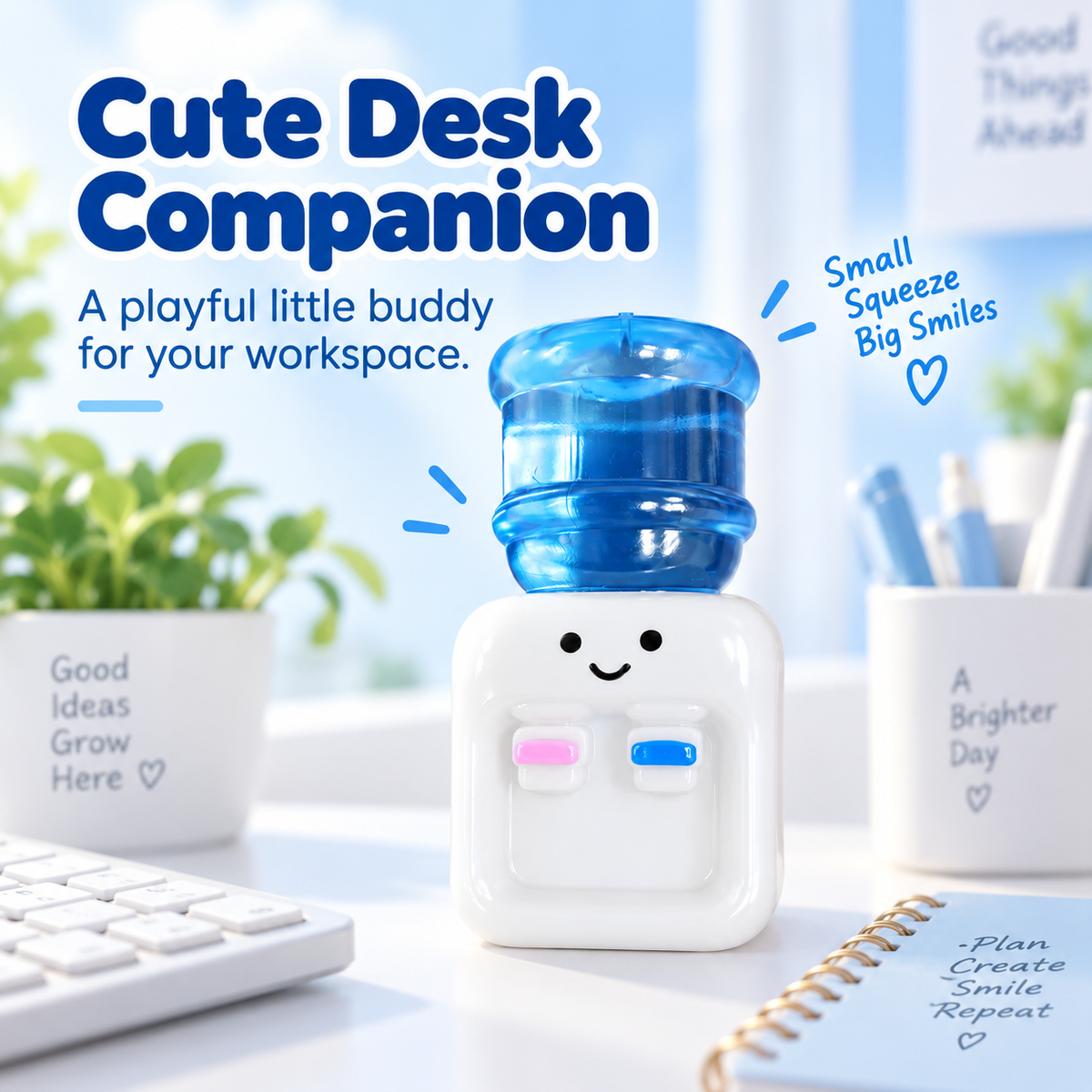 HeyJudee x Tongle Mini Water Dispenser Squishy Toy