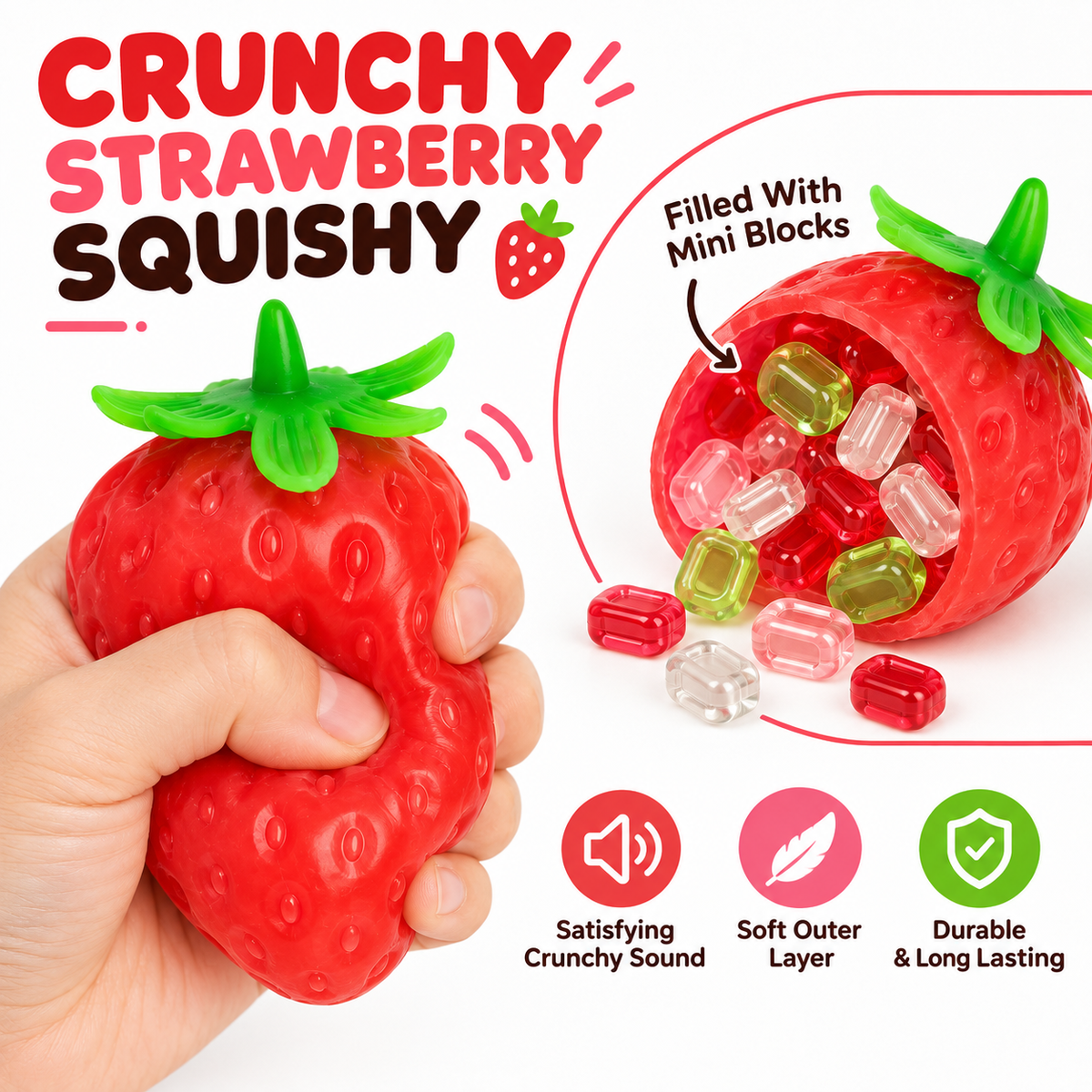 HeyJudee x Tongle Crunchy Strawberry