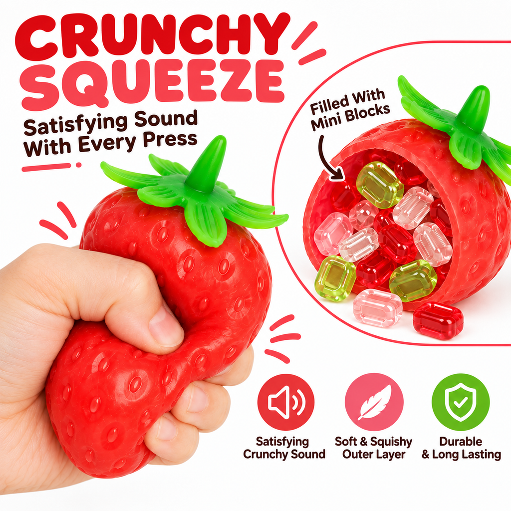 HeyJudee x Tongle Crunchy Strawberry