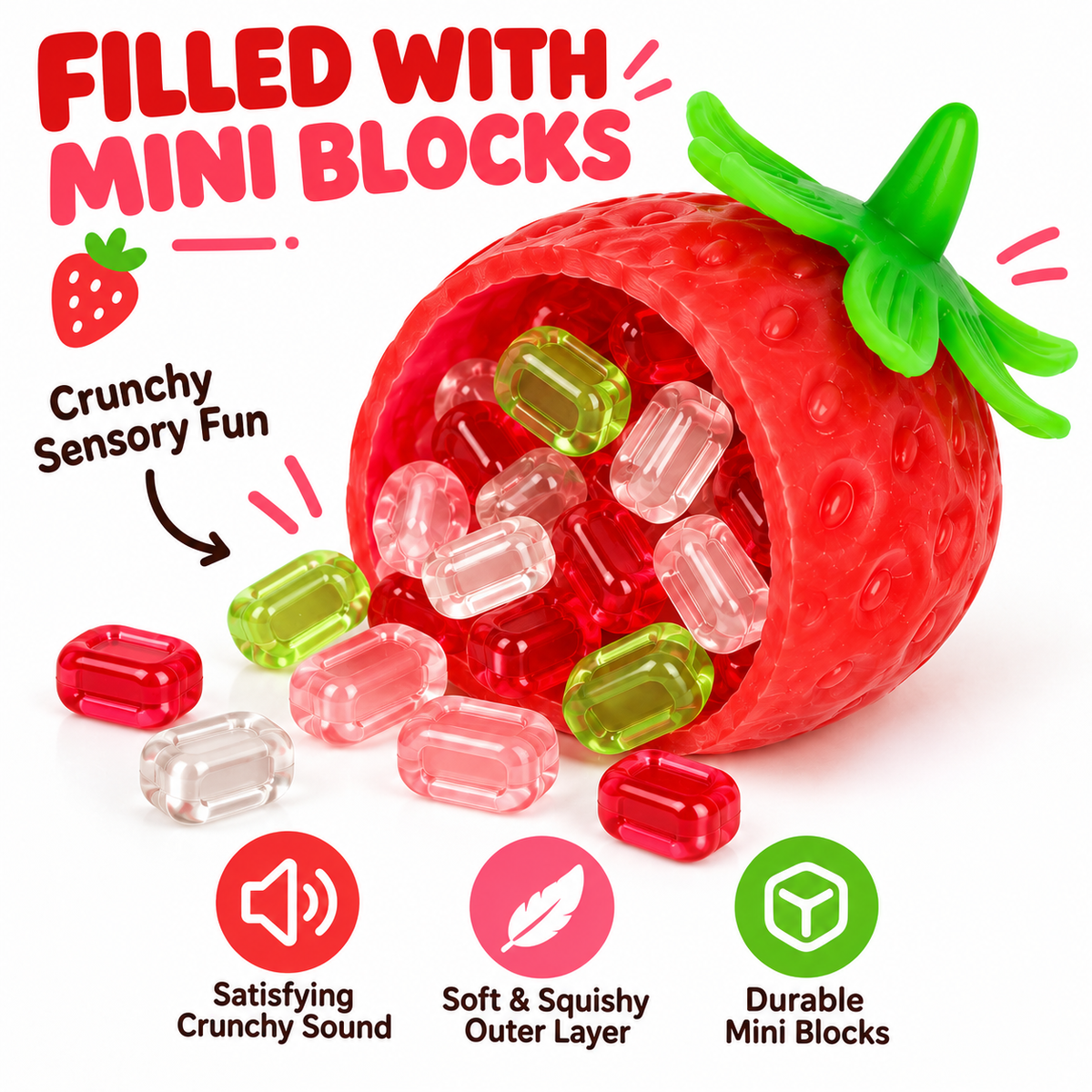 HeyJudee x Tongle Crunchy Strawberry