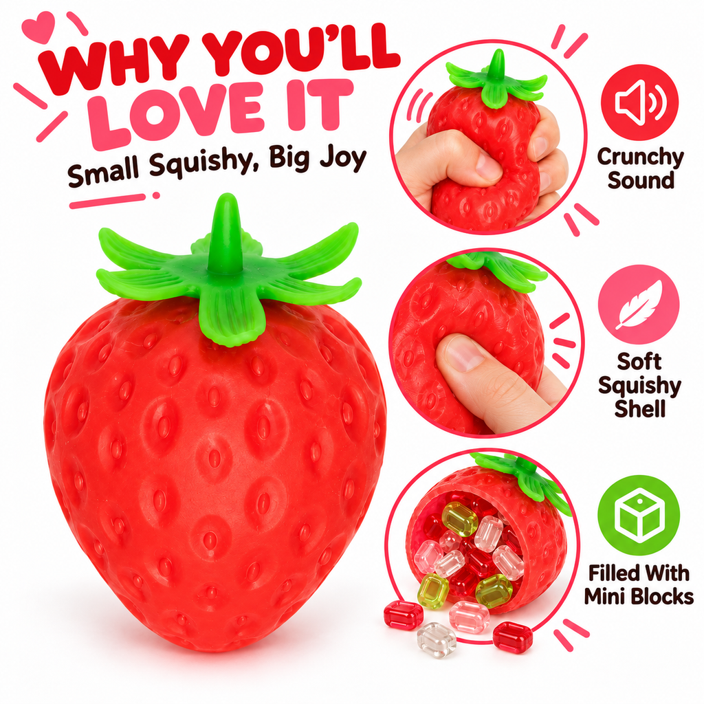 HeyJudee x Tongle Crunchy Strawberry