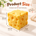 HeyJudee x Tongle Coconut Oil Cheese Squishy