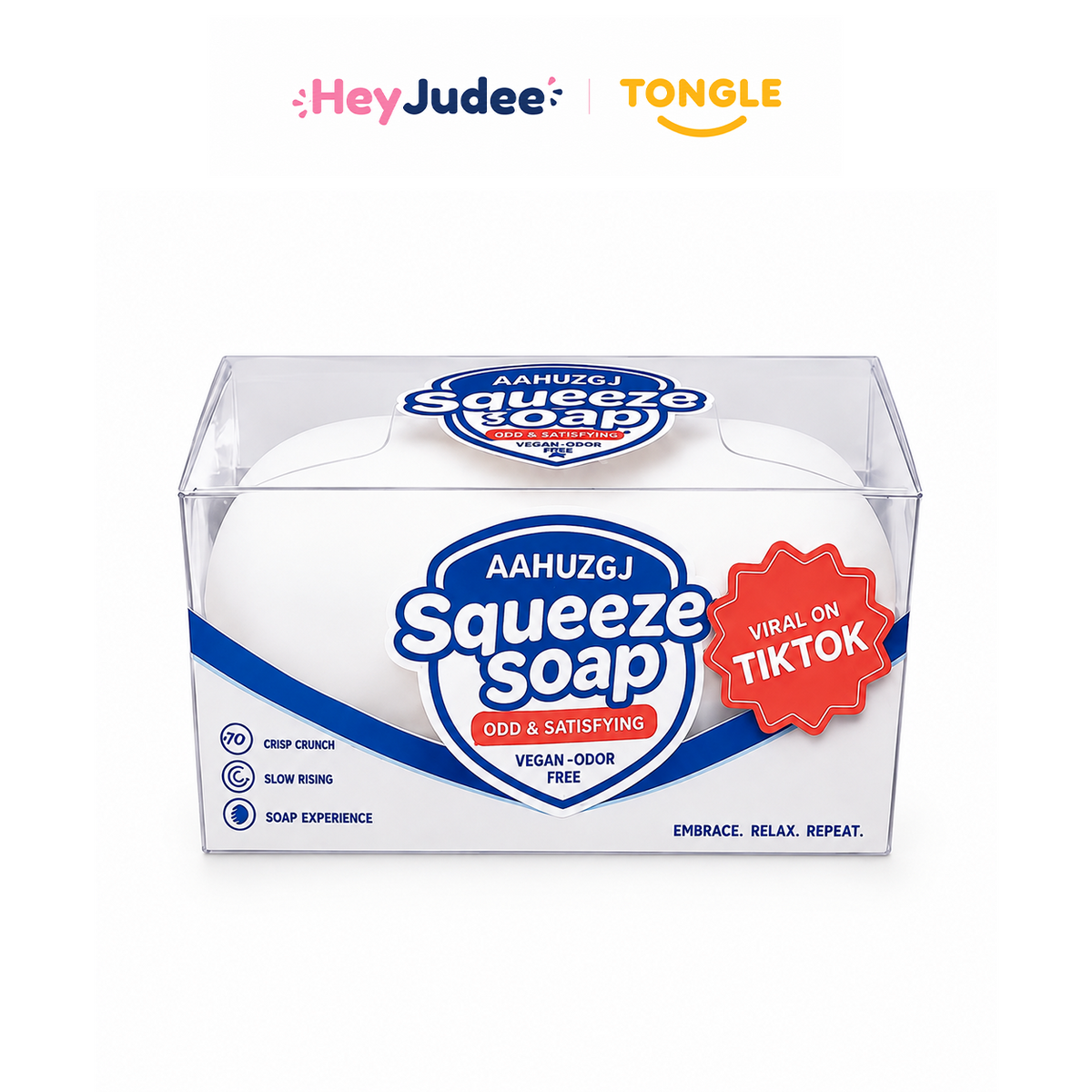 HeyJudee x Tongle Squeeze Soap Squishy