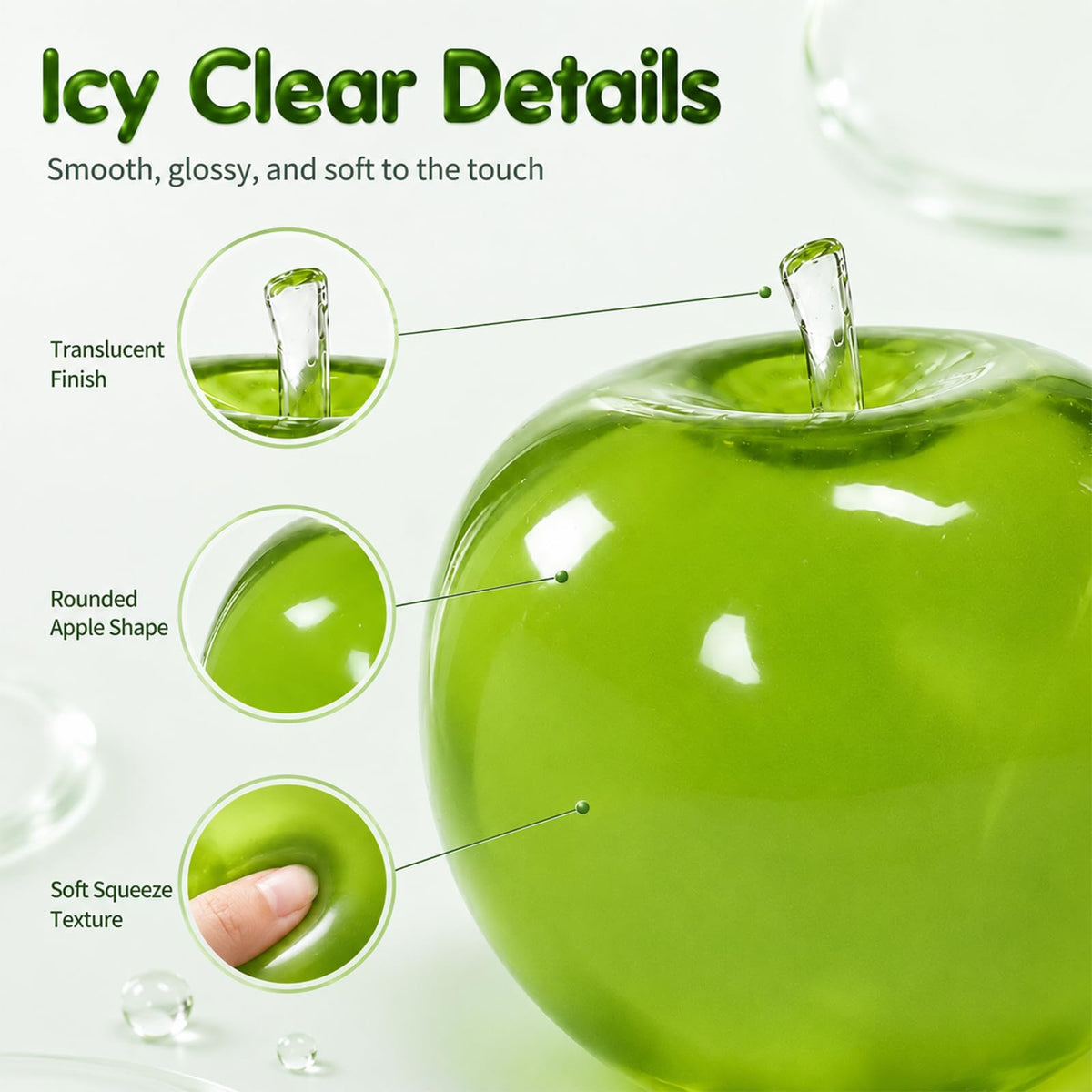 HeyJudee x Tongle Apple Coconut Oil Squishy