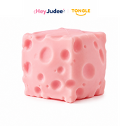 HeyJudee x Tongle Cheese Squishy Pink