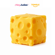 HeyJudee x Tongle Cheese Squishy Yellow