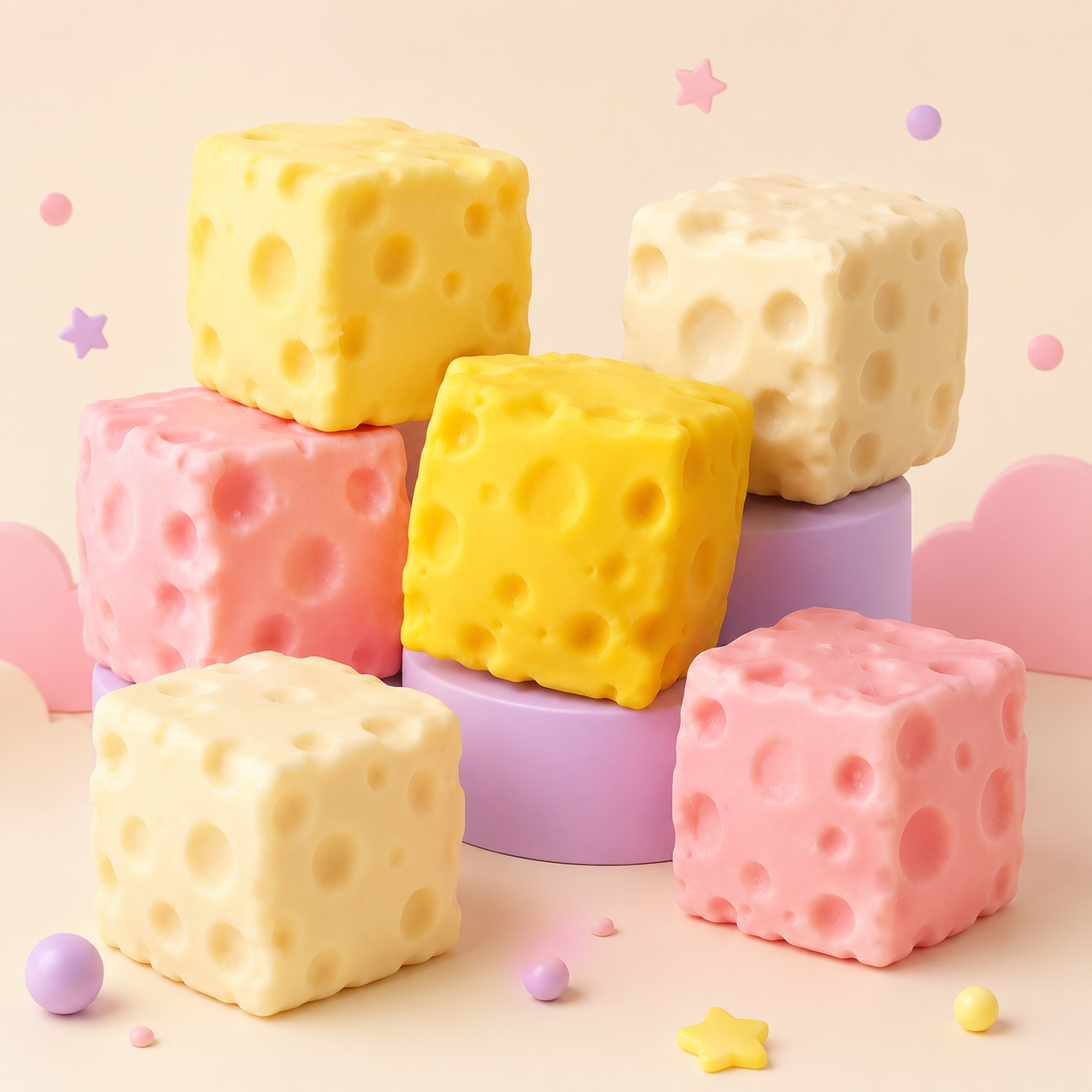 Cheese Squishies